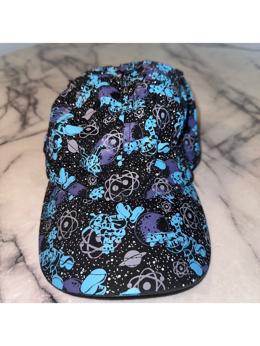 VINTAGE DISNEY Pluto Mission Space Hat Epcot Disney Parks Snapback YOUTH Mickey